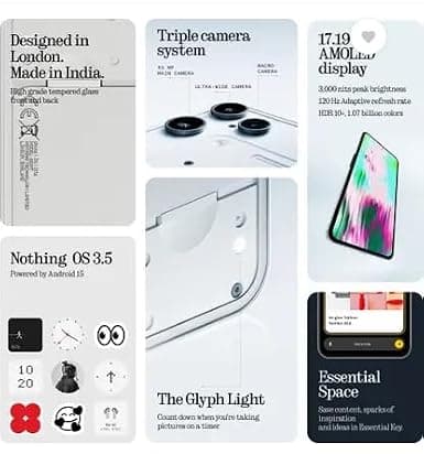 Nothing Phone (3a) Lite (8GB+128GB) on Amazon India