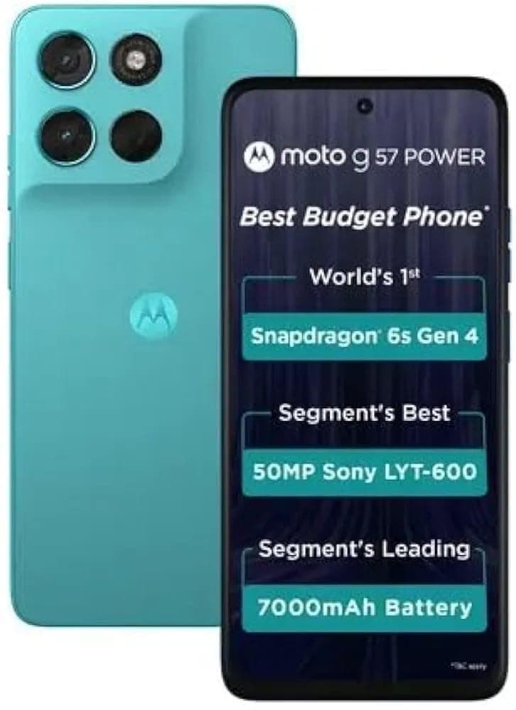 Motorola G57 Power 5G (8GB+128GB) on Amazon India