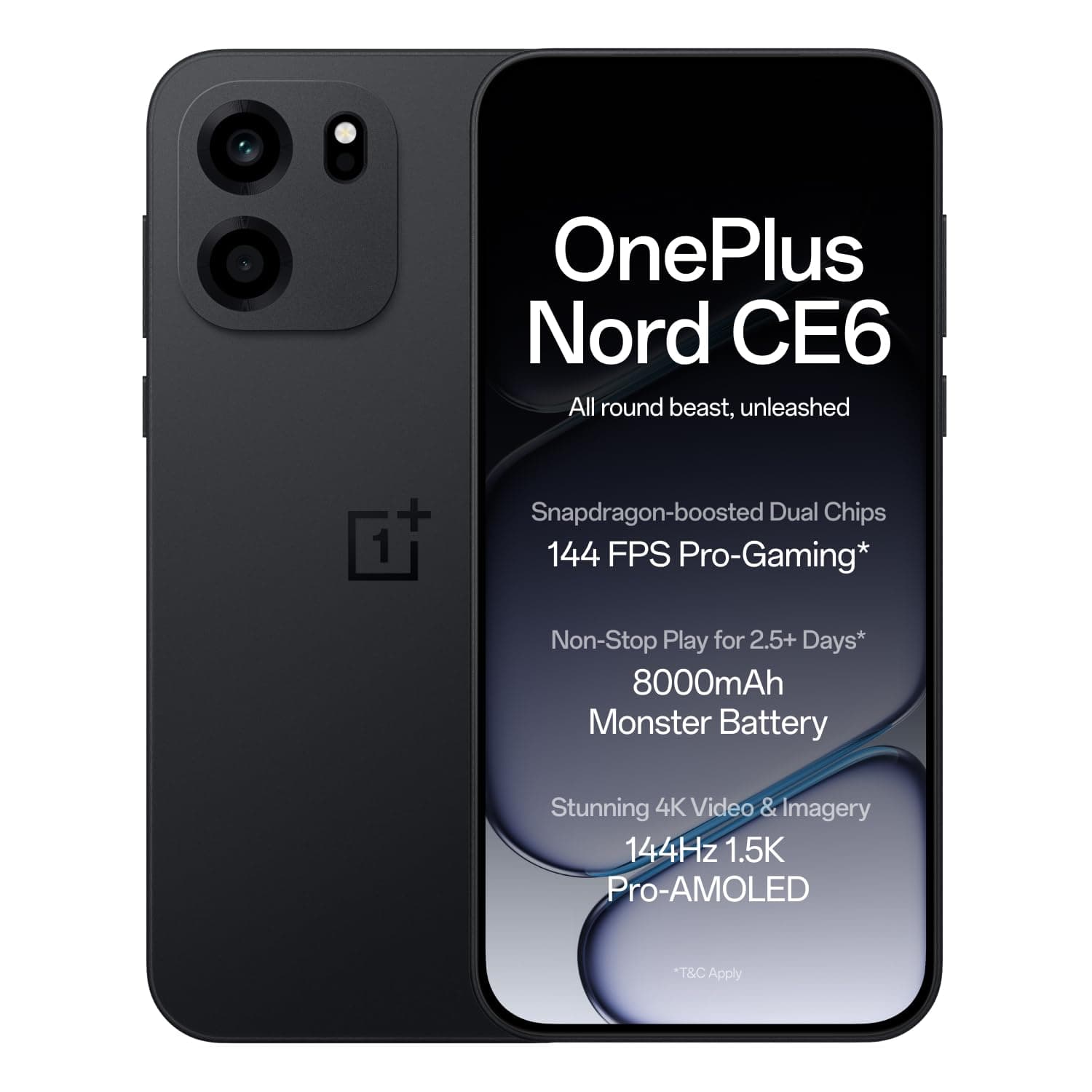 OnePlus Nord CE6 (8GB+256GB) on Amazon India