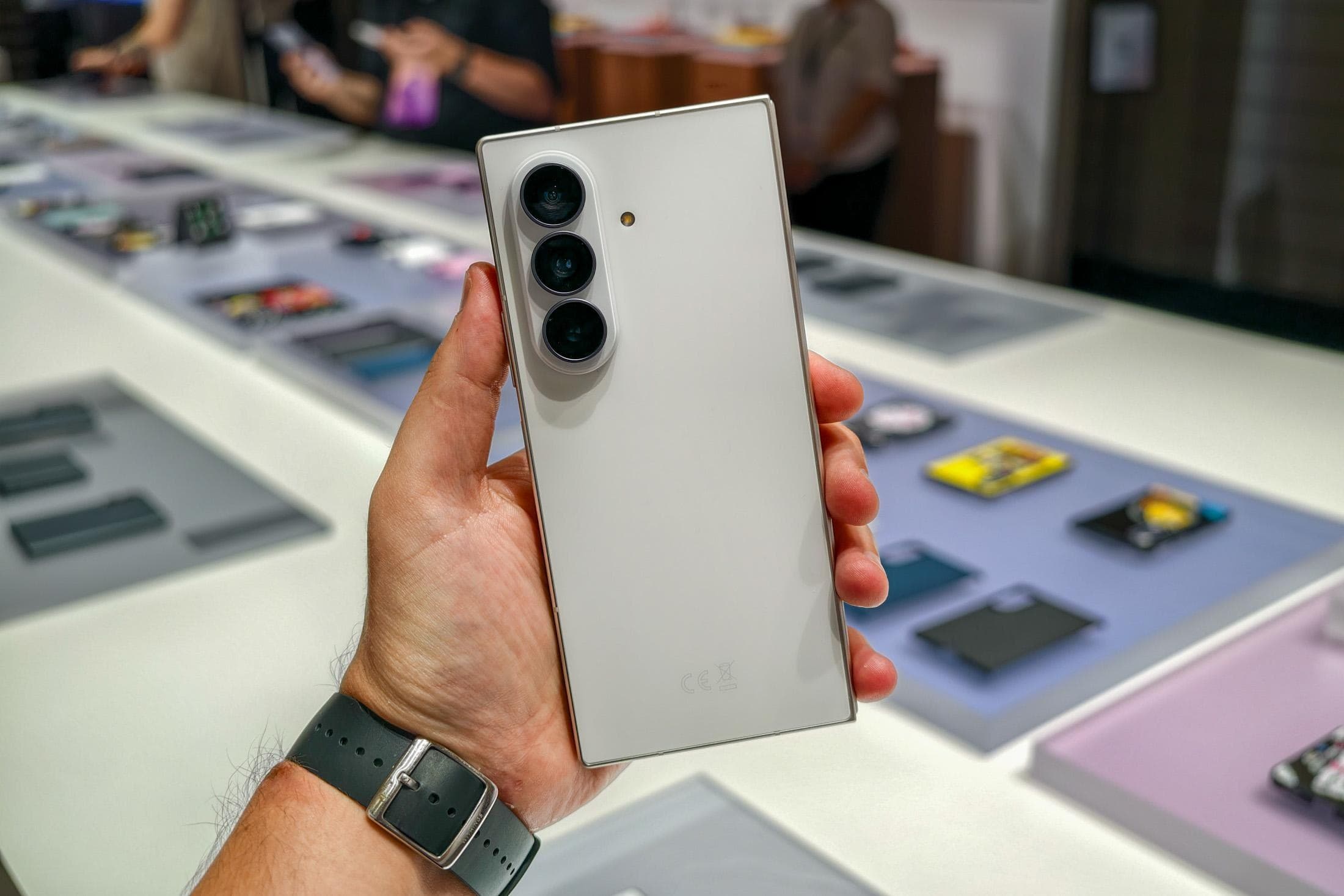 Galaxy Z Fold 8 Ultra unfolded, showing the 8-inch inner display and 4.1mm profile