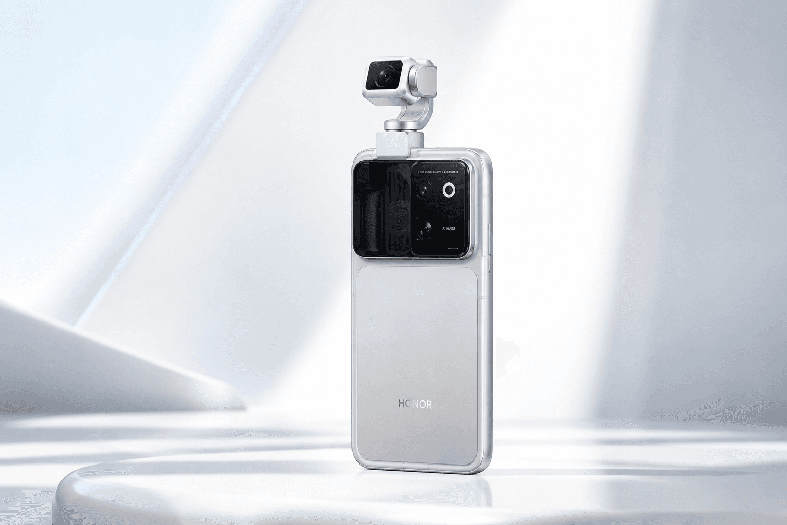 Honor's Robot Phone is real — a titanium gimbal flagship that only China can buy